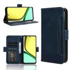 For Realme C67 4G Skin Feel Calf Texture Card Slots Leather Phone Case(Blue) - 1