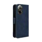 For Realme 12 Lite 4G Skin Feel Calf Texture Card Slots Leather Phone Case(Blue) - 3