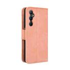 For Realme C65 4G Skin Feel Calf Texture Card Slots Leather Phone Case(Pink) - 3