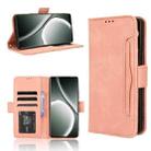 For Realme GT Neo6 SE 5G Skin Feel Calf Texture Card Slots Leather Phone Case(Pink) - 1