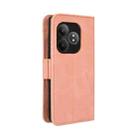 For Realme GT Neo6 SE 5G Skin Feel Calf Texture Card Slots Leather Phone Case(Pink) - 3