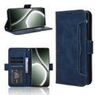 For Realme GT Neo6 SE 5G Skin Feel Calf Texture Card Slots Leather Phone Case(Blue) - 1