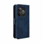 For Realme GT Neo6 SE 5G Skin Feel Calf Texture Card Slots Leather Phone Case(Blue) - 3