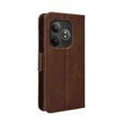 For Realme GT Neo6 SE 5G Skin Feel Calf Texture Card Slots Leather Phone Case(Brown) - 3
