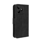 For Realme Note 50 4G Skin Feel Calf Texture Card Slots Leather Phone Case(Black) - 3