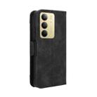 For Realme C75 4G Skin Feel Calf Texture Card Slots Leather Phone Case(Black) - 3