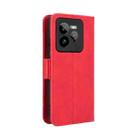 For Realme GT 7 Pro 5G Skin Feel Calf Texture Card Slots Leather Phone Case(Red) - 3