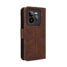 For Realme GT 7 Pro 5G Skin Feel Calf Texture Card Slots Leather Phone Case(Brown) - 3