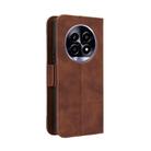 For Realme 14 Pro Lite 5G Skin Feel Calf Texture Card Slots Leather Phone Case(Brown) - 3