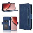 For Realme P3 Ultra 5G Skin Feel Calf Texture Card Slots Leather Phone Case(Blue) - 1