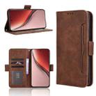For Realme P3 Ultra 5G Skin Feel Calf Texture Card Slots Leather Phone Case(Brown) - 1