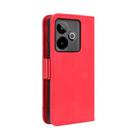 For Realme GT 7 5G Skin Feel Calf Texture Card Slots Leather Phone Case(Red) - 3