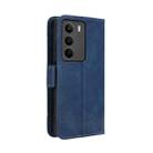 For Realme C71 4G Skin Feel Calf Texture Card Slots Leather Phone Case(Blue) - 3