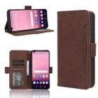 For Orbic Magic 5G R678EL Skin Feel Calf Texture Card Slots Leather Phone Case(Brown) - 1