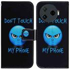 For Tecno Camon 30 Pro CL8 Coloured Drawing Flip Leather Phone Case(Anger) - 1