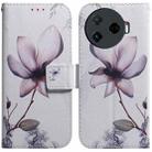 For Tecno Camon 30 Pro CL8 Coloured Drawing Flip Leather Phone Case(Magnolia) - 1