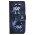 For Tecno Pova 6 Neo Coloured Drawing Flip Leather Phone Case(Wolf and Dog) - 2