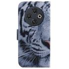 For Tecno Spark 30C Coloured Drawing Flip Leather Phone Case(Tiger) - 3