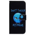 For Tecno Spark 30C Coloured Drawing Flip Leather Phone Case(Anger) - 2