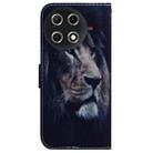 For Tecno Camon 30S / Camon 30S Pro Coloured Drawing Flip Leather Phone Case(Lion) - 3