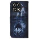 For Tecno Camon 30S / Camon 30S Pro Coloured Drawing Flip Leather Phone Case(Wolf and Dog) - 3