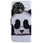For Tecno Camon 30S / Camon 30S Pro Coloured Drawing Flip Leather Phone Case(Panda) - 3
