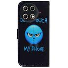 For Tecno Camon 30S / Camon 30S Pro Coloured Drawing Flip Leather Phone Case(Anger) - 3