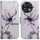 For Tecno Camon 30S / Camon 30S Pro Coloured Drawing Flip Leather Phone Case(Magnolia) - 1