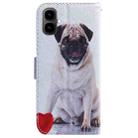 For Tecno Pop 10 / Spark Go 2 4G Coloured Drawing Flip Leather Phone Case(Pug) - 3