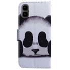 For Tecno Pop 10 / Spark Go 2 4G Coloured Drawing Flip Leather Phone Case(Panda) - 3