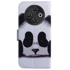 For Tecno Pop 9 5G / Spark 30C 5G Coloured Drawing Flip Leather Phone Case(Panda) - 3