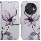 For Tecno Pop 9 5G / Spark 30C 5G Coloured Drawing Flip Leather Phone Case(Magnolia) - 1