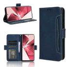 For vivo V29e 5G Skin Feel Calf Texture Card Slots Leather Phone Case(Blue) - 1