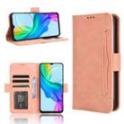 For vivo Y03 4G Skin Feel Calf Texture Card Slots Leather Phone Case(Pink) - 1