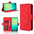 For vivo Y38 5G / Y200i 5G Skin Feel Calf Texture Card Slots Leather Phone Case(Red) - 1