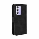 For vivo Y200e 5G / Y100 5G IND Skin Feel Calf Texture Card Slots Leather Phone Case(Black) - 3