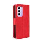 For vivo Y200e 5G / Y100 5G IND Skin Feel Calf Texture Card Slots Leather Phone Case(Red) - 3