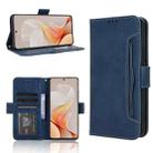 For vivo S19 5G Skin Feel Calf Texture Card Slots Leather Phone Case(Blue) - 1