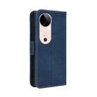 For vivo S19 5G Skin Feel Calf Texture Card Slots Leather Phone Case(Blue) - 3