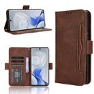 For vivo S19 Pro 5G / V40 5G Skin Feel Calf Texture Card Slots Leather Phone Case(Brown) - 1