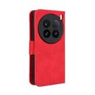 For vivo X100 Ultra 5G Skin Feel Calf Texture Card Slots Leather Phone Case(Red) - 3