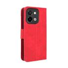 For vivo Y28 4G Skin Feel Calf Texture Card Slots Leather Phone Case(Red) - 3