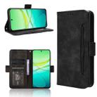 For vivo Y58 5G Skin Feel Calf Texture Card Slots Leather Phone Case(Black) - 1