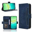 For vivo Y58 5G Skin Feel Calf Texture Card Slots Leather Phone Case(Blue) - 1