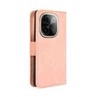 For vivo T3 Pro 5G / iQOO Z9S Pro 5G Skin Feel Calf Texture Card Slots Leather Phone Case(Pink) - 3