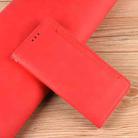 For vivo Y19s 4G Skin Feel Calf Texture Card Slots Leather Phone Case(Red) - 2