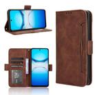 For vivo Y39 5G / Y300i Skin Feel Calf Texture Card Slots Leather Phone Case(Brown) - 1