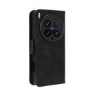 For vivo X200 Ultra 5G Skin Feel Calf Texture Card Slots Leather Phone Case(Black) - 3