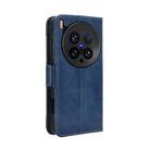 For vivo X200 Ultra 5G Skin Feel Calf Texture Card Slots Leather Phone Case(Blue) - 3