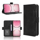 For vivo T4 5G / iQOO Z10 5G Global Skin Feel Calf Texture Card Slots Leather Phone Case(Black) - 1